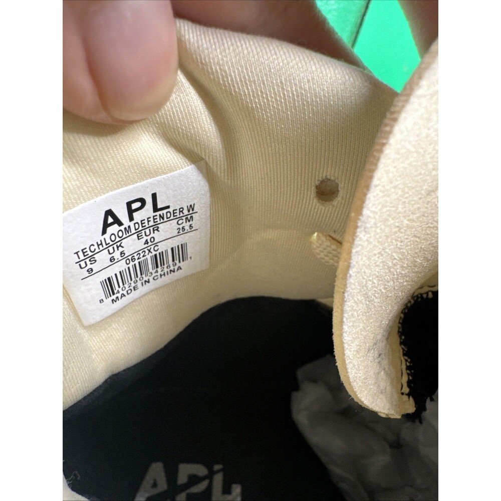 APL Womens Techloom Defender  Hiking Waterproof Sneakers Cream/Blue size 9 - Picture 8 of 10